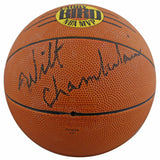 Lakers Wilt Chamberlain Authentic Signed Spalding Basketball PSA/DNA #AO04398