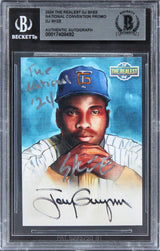 DJ Skee Signed 2024 Tony Gwynn The Realest National Con Promo Card BAS Slabbed 2