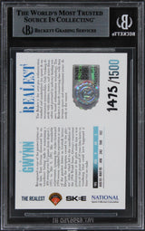 DJ Skee Signed 2024 Tony Gwynn The Realest National Con Promo Card BAS Slabbed 2