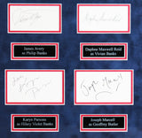 Fresh Prince of Bel-Air (7) Smith, Parsons, Ribeiro +4 Signed Framed Display BAS