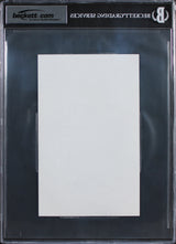 Chris Renaud Despicable Me Signed 5x8 Index Card w/ Minion Sketch BAS Slabbed