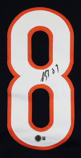 Luther Burden III Authentic Signed Navy Pro Style Jersey BAS Witnessed