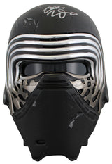 Star Wars (13) Driver, Herring, Towersey, Rose Signed Kylo Ren FS Helmet BAS
