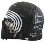 Star Wars (13) Driver, Herring, Towersey, Rose Signed Kylo Ren FS Helmet BAS