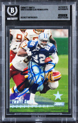 Cowboys Emmitt Smith Signed 1999 Stadium Club Promos #PP4 Card Auto 10! BAS Slab