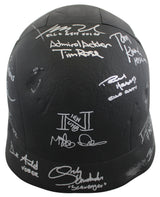 Star Wars (13) Driver, Herring, Towersey, Rose Signed Kylo Ren FS Helmet BAS