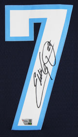 Titans Eddie George Authentic Signed Light Blue M&N Throwback Jersey Fanatics