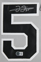 Frank Thomas Authentic Signed Grey Pro Style Framed Jersey BAS Witnessed