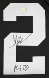 Raiders Marcus Allen "HOF 03" Authentic Signed Black M&N Jersey Fanatics