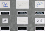 Rosanne (6) Rosanne, Goodman, Chalke, Gilbert +2 Signed Framed Display BAS LOA