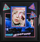 Lady Gaga Signed Art Rave: The Artpop Ball 24x26 Framed Display JSA #YY16609