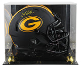 Packers Matthew Golden Signed Eclipse Full Size Speed Rep Helmet W/ Case BAS Wit