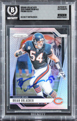 Bears Brian Urlacher Signed 2024 Panini Prizm Silver #52 Card Auto 10! BAS Slab