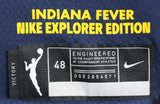 Fever Caitlin Clark Signed Navy Blue Nike Explorer Edition Jersey BAS #AE64586
