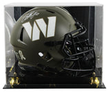 Commanders Terry McLaurin Signed STS Full Size Speed Proline Helmet W/ Case BAS