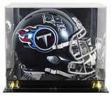 Titans Vince Young "2006 ROY" Signed Full Size Speed Rep Helmet W/ Case BAS Wit