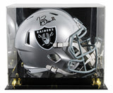 Raiders Tim Brown Authentic Signed Full Size Speed Rep Helmet W/ Case Fanatics
