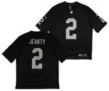 Raiders Ashton Jeanty Authentic Signed Black Nike Limited Jersey BAS Witnessed
