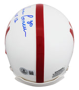 Nebraska Ahman Green "HOF 12" Authentic Signed VSR4 Rep Mini Helmet BAS #BV01162