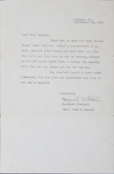 Margaret Mitchell Gone with the Wind Authentic Signed 1936 Letter BAS #AE13263