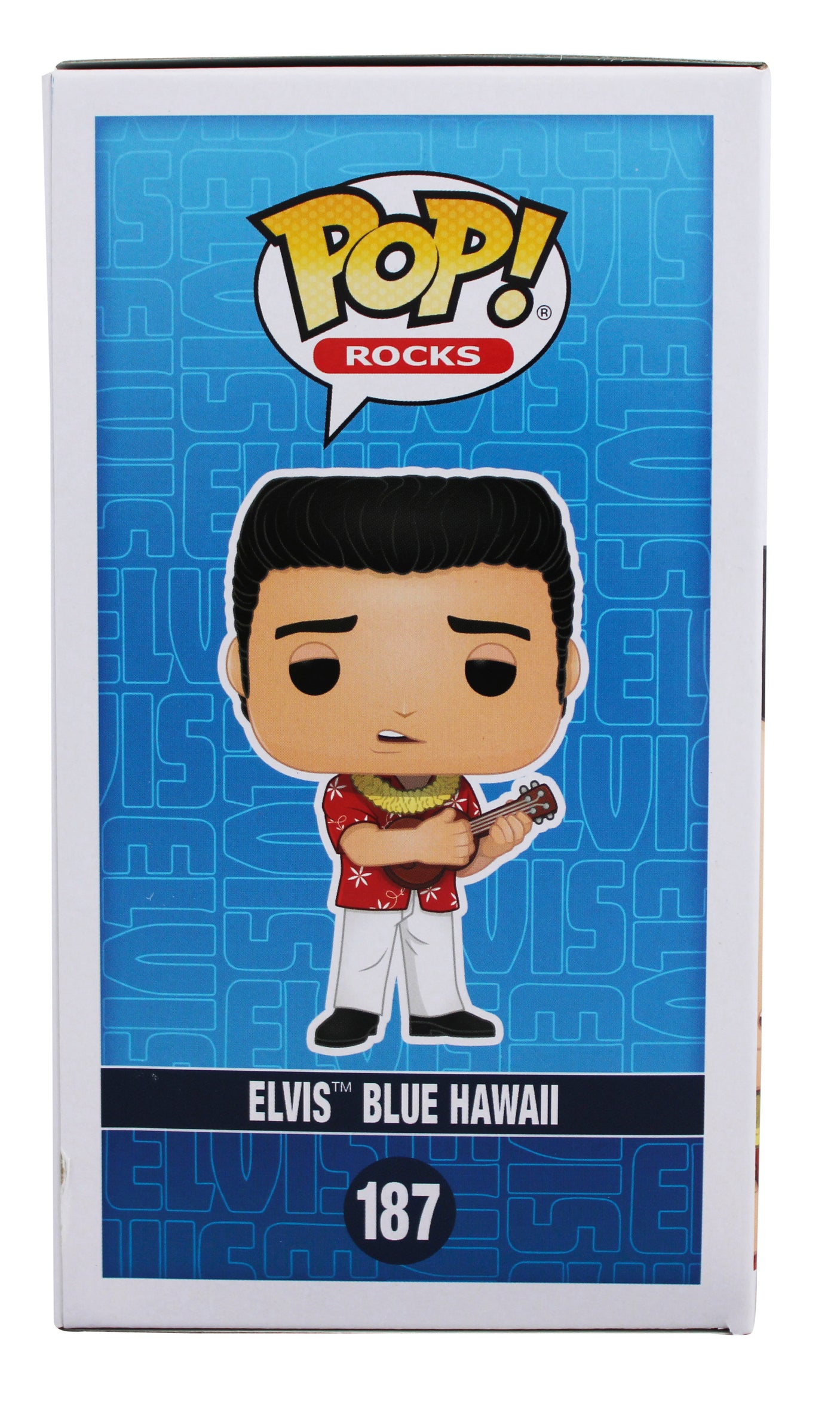 Priscilla Presley Signed Elvis #187 Funko Pop Vinyl Figure JSA #WA858027