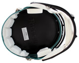 Eagles A.J. Brown Signed Full Size Speed Rep Helmet W/ Case BAS Witnessed