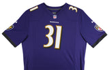 Ravens Jamal Lewis Authentic Signed Purple Nike Game Jersey Autographed BAS