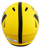 Commanders Magic Johnson Signed Rave Full Size Speed Rep Helmet W/ Case BAS W 2