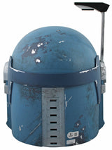 Katee Sackhoff The Mandalorian "2x Insc" Authentic Signed Helmet BAS #BN73163