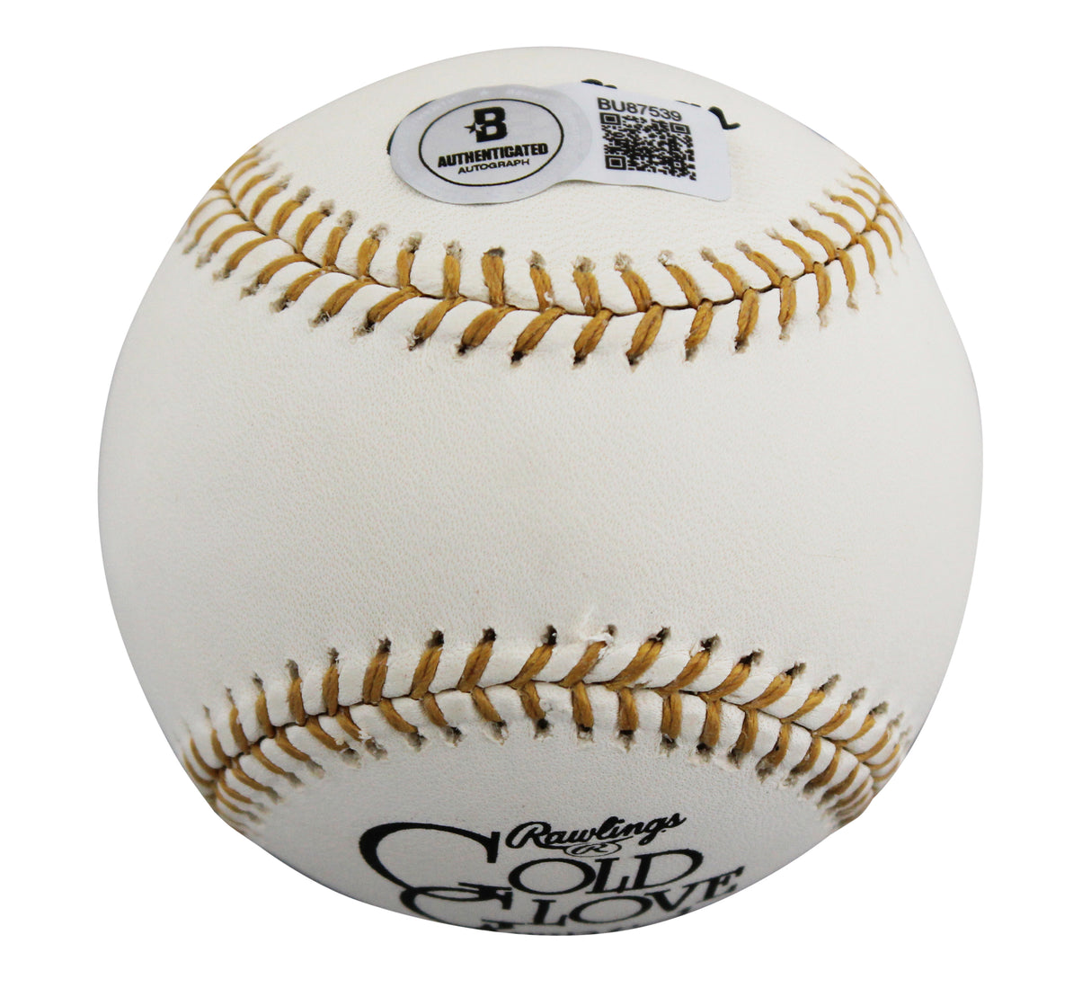 Tigers Lou Whitaker Signed Rawlings Gold Glove Logo OML Baseball BAS #BU87539