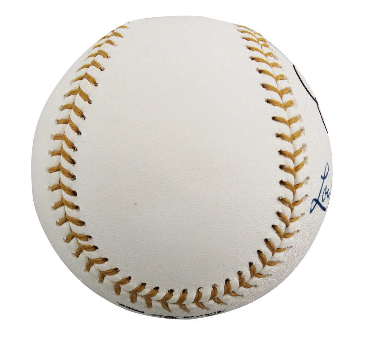 Tigers Lou Whitaker Signed Rawlings Gold Glove Logo OML Baseball BAS #BU87539