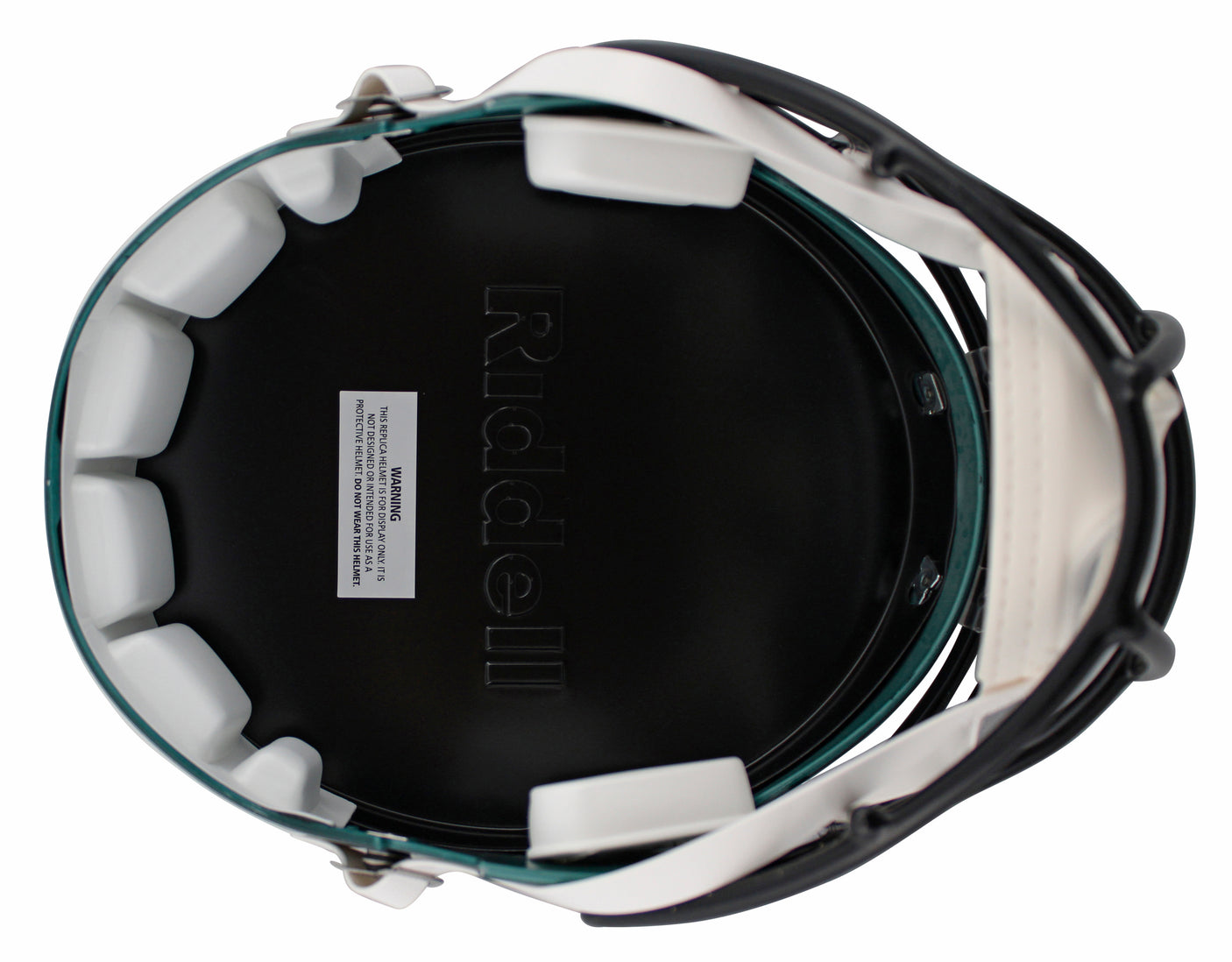 Eagles Jalen Carter Signed Full Size Speed Rep Helmet w/ Silver Sig & Case BAS W