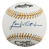 Tigers Lou Whitaker Signed Rawlings Gold Glove Logo OML Baseball BAS #BU87540