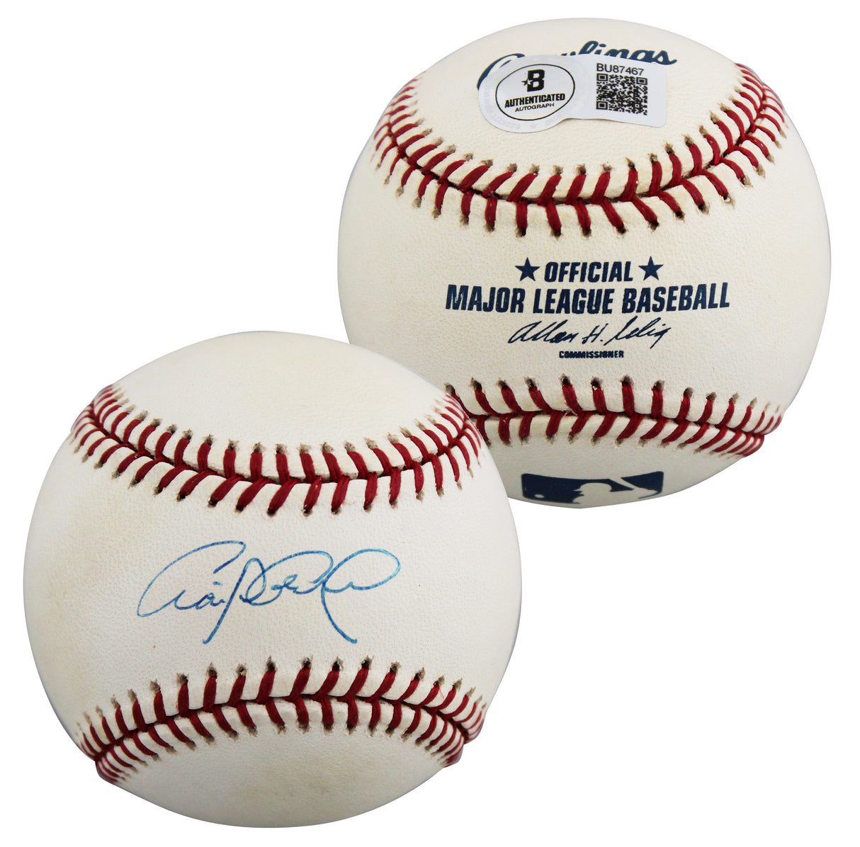 Brewers Craig Counsell Authentic Signed Selig OML Baseball Autographed BAS