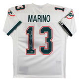 Dolphins Dan Marino "HOF MVP" Signed White 1990 TB Mitchell & Ness Jersey BAS 2