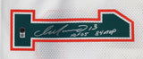 Dolphins Dan Marino "HOF MVP" Signed White 1990 TB Mitchell & Ness Jersey BAS 2