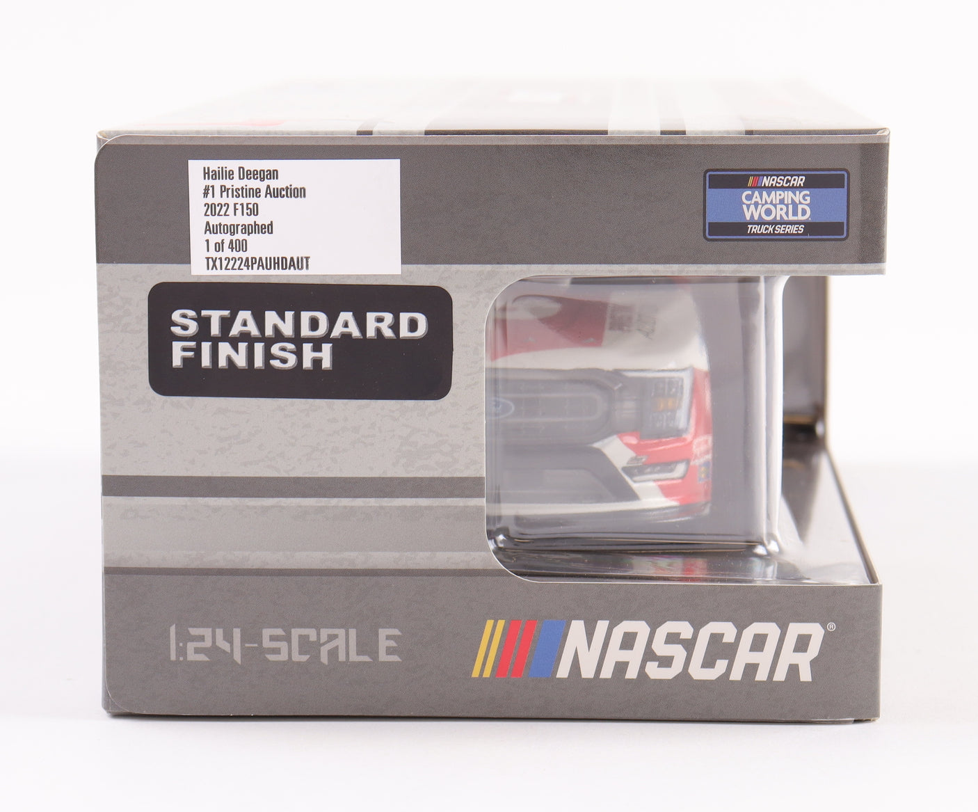 Hailie Deegan Signed NASCAR #1 2022 Richmond Pristine Auction F150 - 1:24 Premium Action Diecast Car | Truck (PA) - PristineMarketplace
