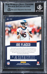 Broncos Joe Flacco Authentic Signed 2019 Prestige #172 Card BAS Slabbed