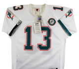 Dolphins Dan Marino "HOF, 84 MVP" Signed White 1990 TB M&N Jersey BAS #BX37026