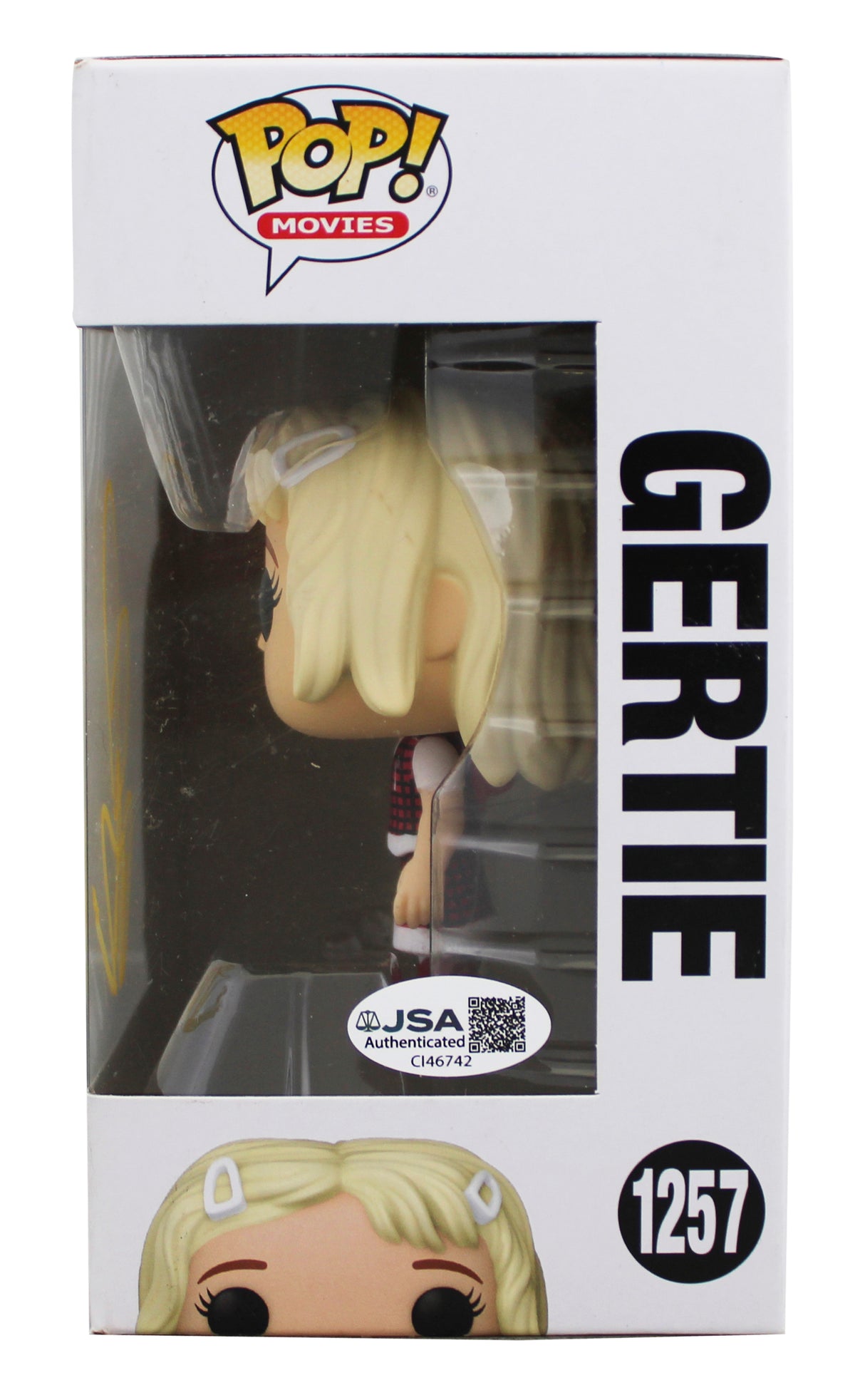 Drew Barrymore E.T. Signed Gertie #1257 Funko Pop Vinyl Figure JSA #CI46742