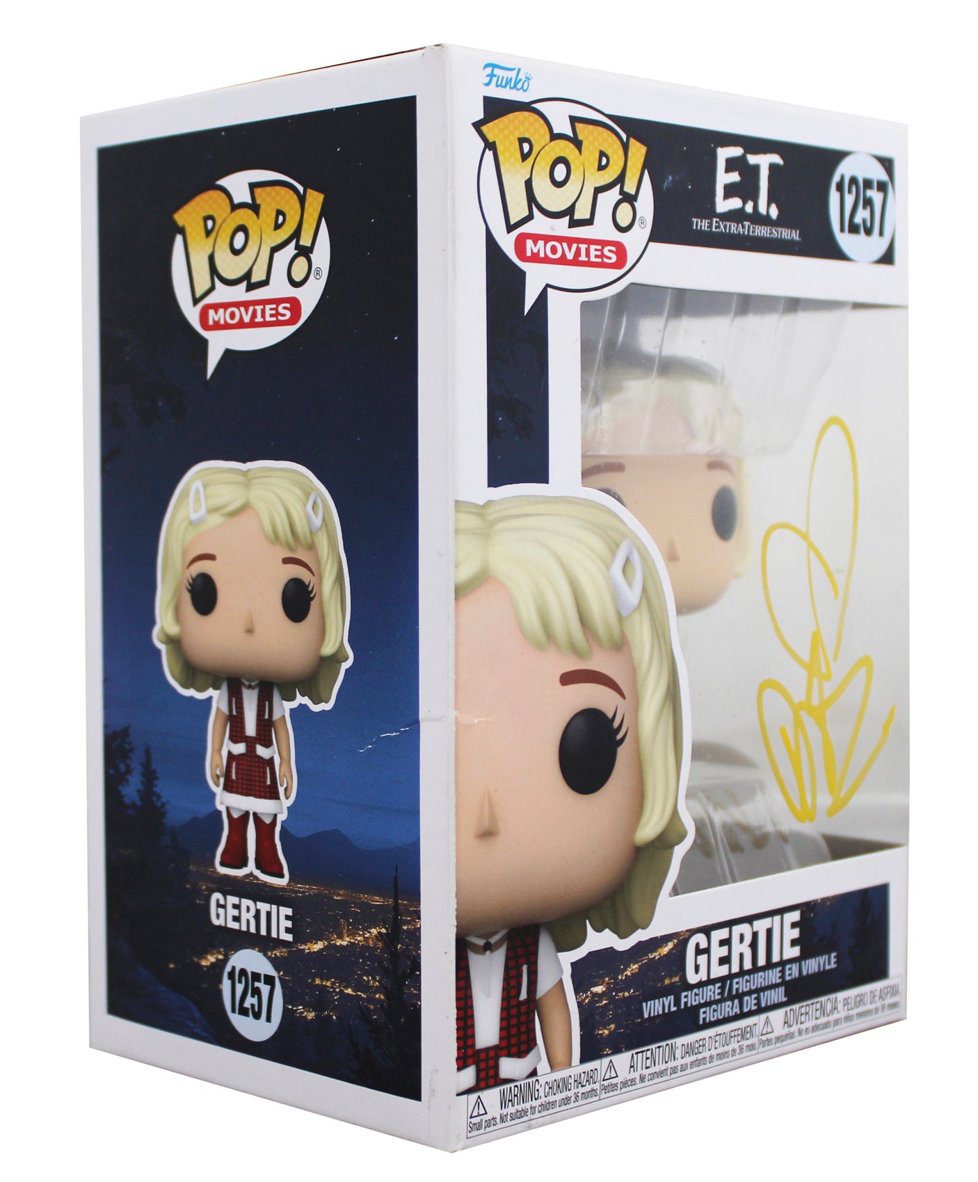 Drew Barrymore E.T. Signed Gertie #1257 Funko Pop Vinyl Figure JSA #CI46742