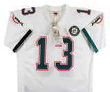 Dolphins Dan Marino "HOF, 84 MVP" Signed White 1990 TB M&N Jersey BAS #BX37024