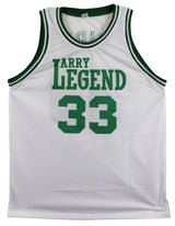 Larry Bird Authentic Signed White Pro Style Jersey Autographed BAS 2
