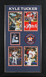 Kyle Tucker Signed 2021 Panini Select Signature Materials Card Framed Display