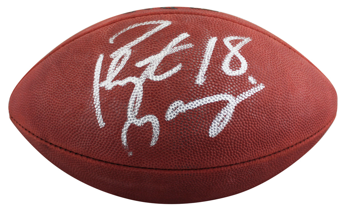 Broncos Peyton Manning Authentic Signed Wilson Official Football BAS #BJ054862