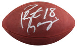 Broncos Peyton Manning Authentic Signed Wilson Official Football BAS #BJ054862