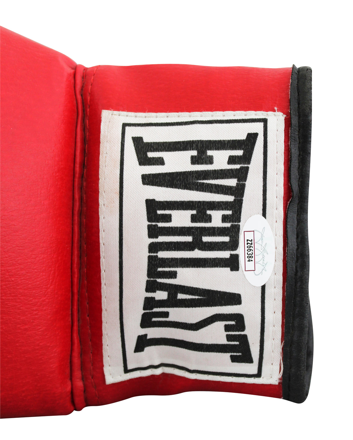 Muhammad Ali Authentic Signed Red Left Hand Everlast Boxing Glove JSA #ZZ66384