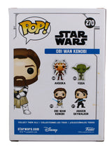 Ewan McGregor Star Wars Signed Obi Wan Kenobi #270 Funko Pop Vinyl Figure BAS W