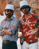 Steven Spielberg & George Lucas Indiana Jones Signed 11x14 Photo PSA #AO90339