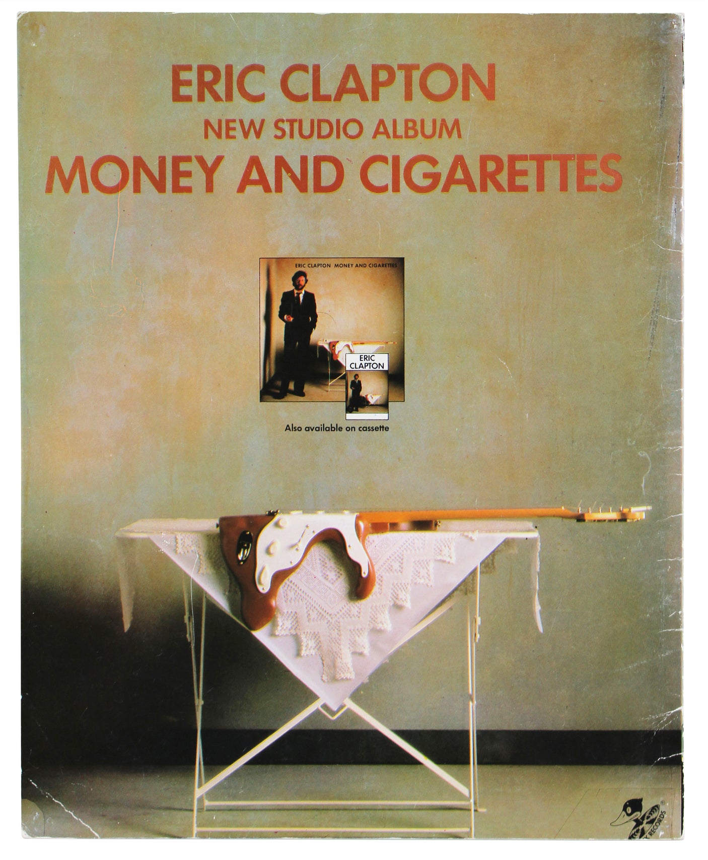 Eric Clapton Authentic Signed 9x11.5 Money & Cigarettes Program JSA #YY79040